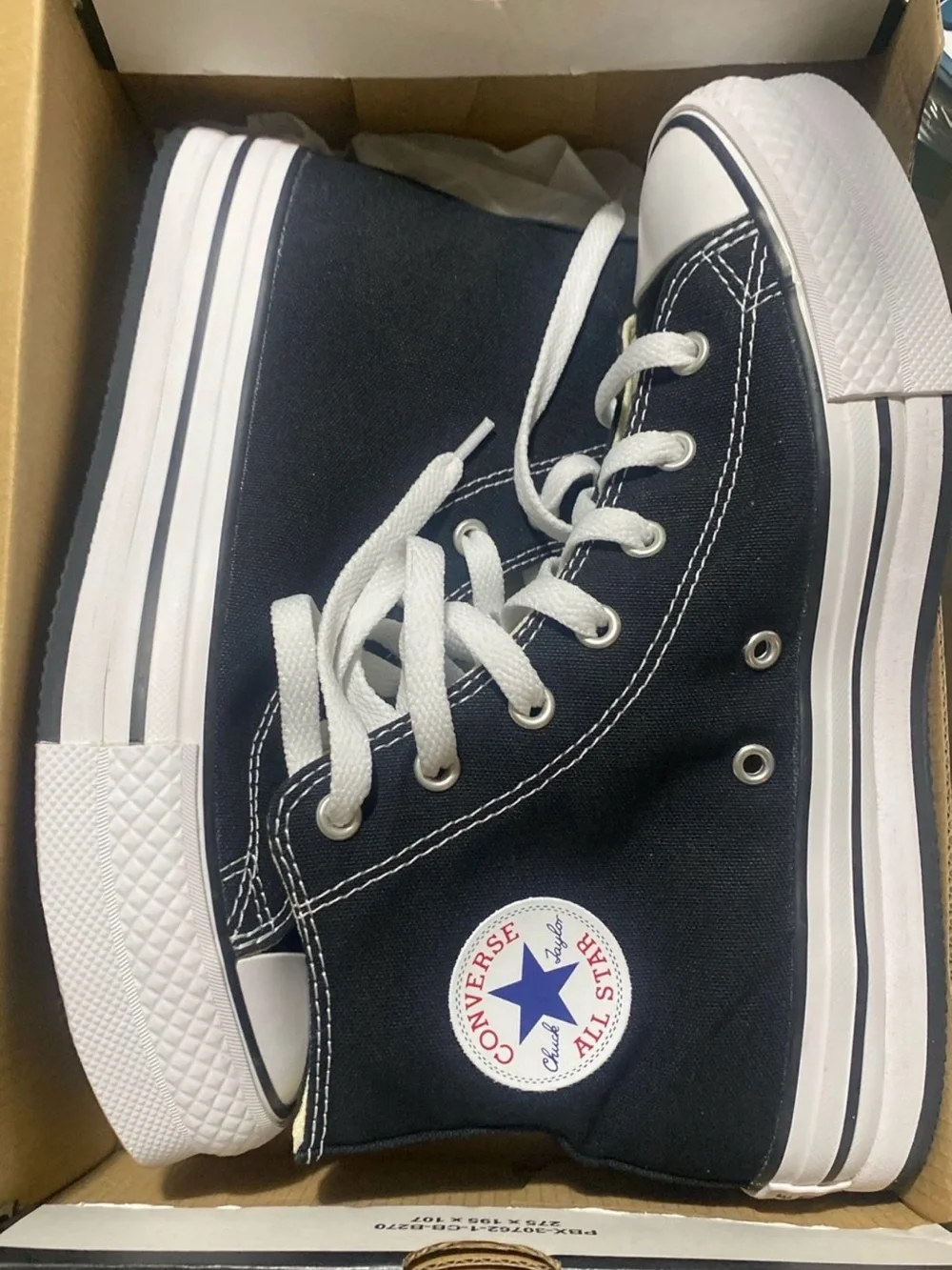 Converse Kids Black & White Chuck Taylor High Top Sneakers